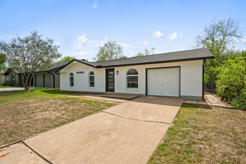 Completed McGregor renovation exterior in South Austin